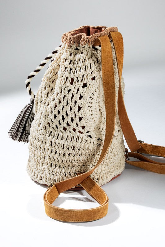 Handmade Crochet Backpack – Live N Grace