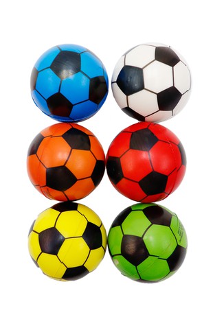 Soccer Ball Print PU Foam Stress Ball