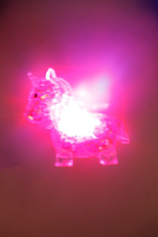 Unicorn Pony LED Lit-Up Squishy Toy