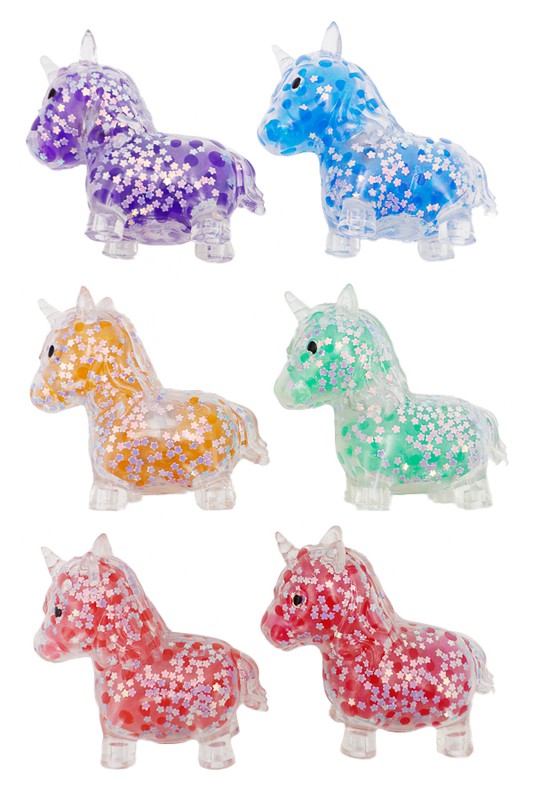 Unicorn Pony LED Lit-Up Squishy Toy