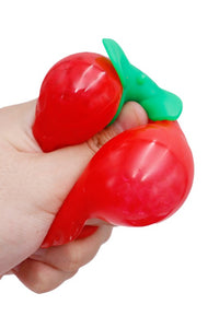 Strawberry Scented Water Beads Filled Squishy Toy
