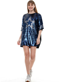Sequin Dress w/ Big Star