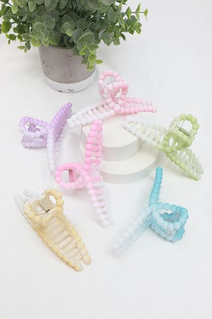 Ombre Loop Bead Hair Claw