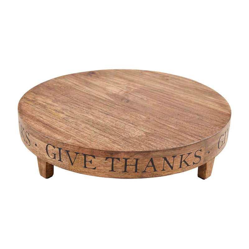 GIVE THANKS WOOD RISER