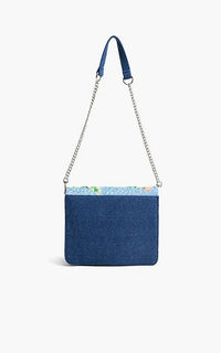 Azure Butterfly Ballet Shoulder Bag by America & Beyond