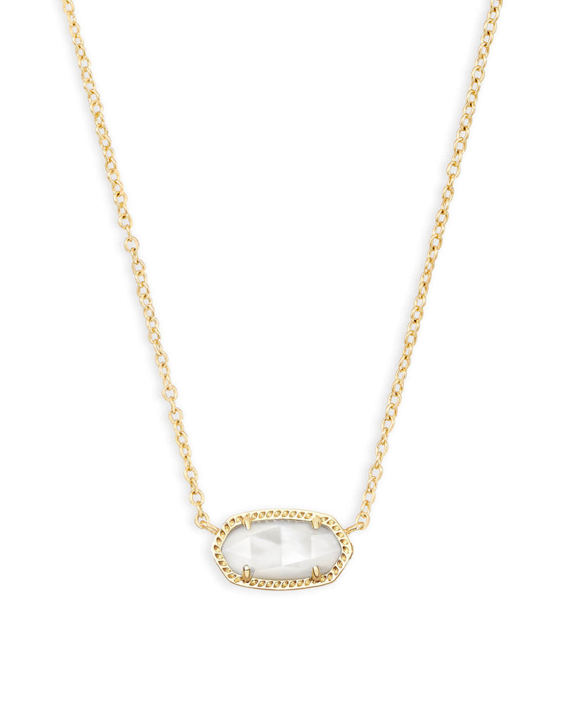 Elisa Necklace Gold Ivory Mop