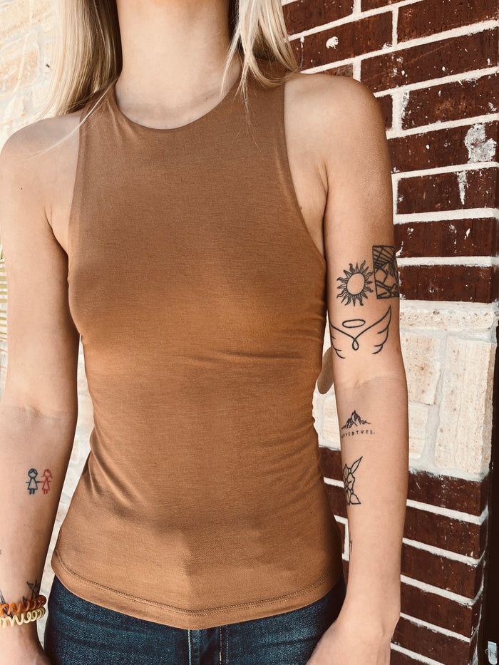 Essential Solid Double Layered Tank Top