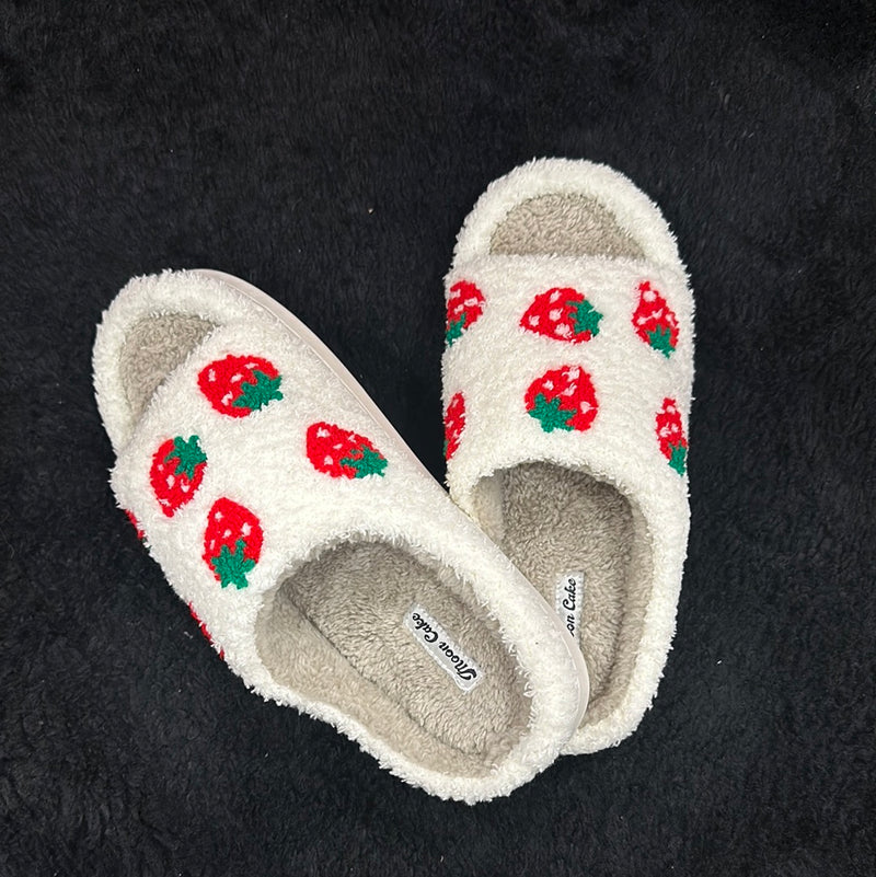 Fuzzy Strawberry Slides