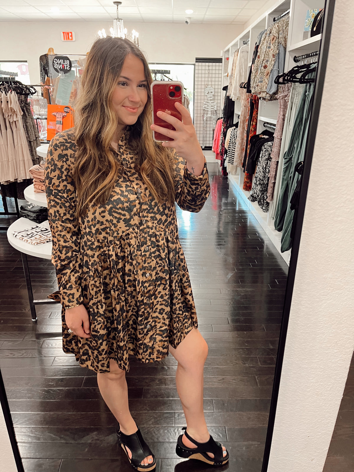 Linda Dress Leopard