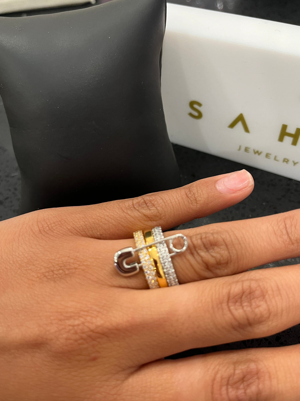 Eva stacked ring