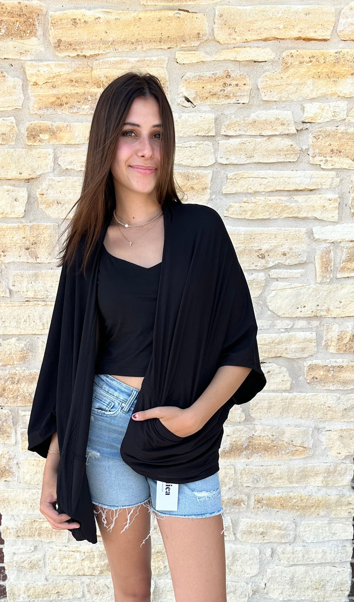 High Rise Midi Shorts Stretch