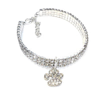 Diamond in the Ruff tennis necklace for dogs