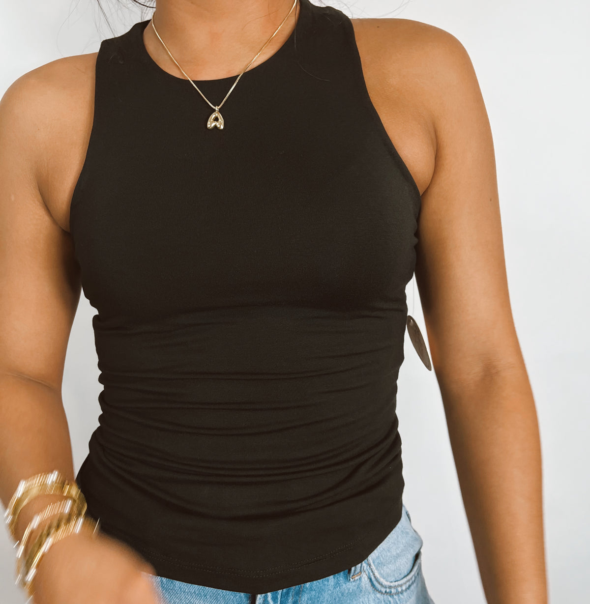 Essential Solid Double Layered Tank Top