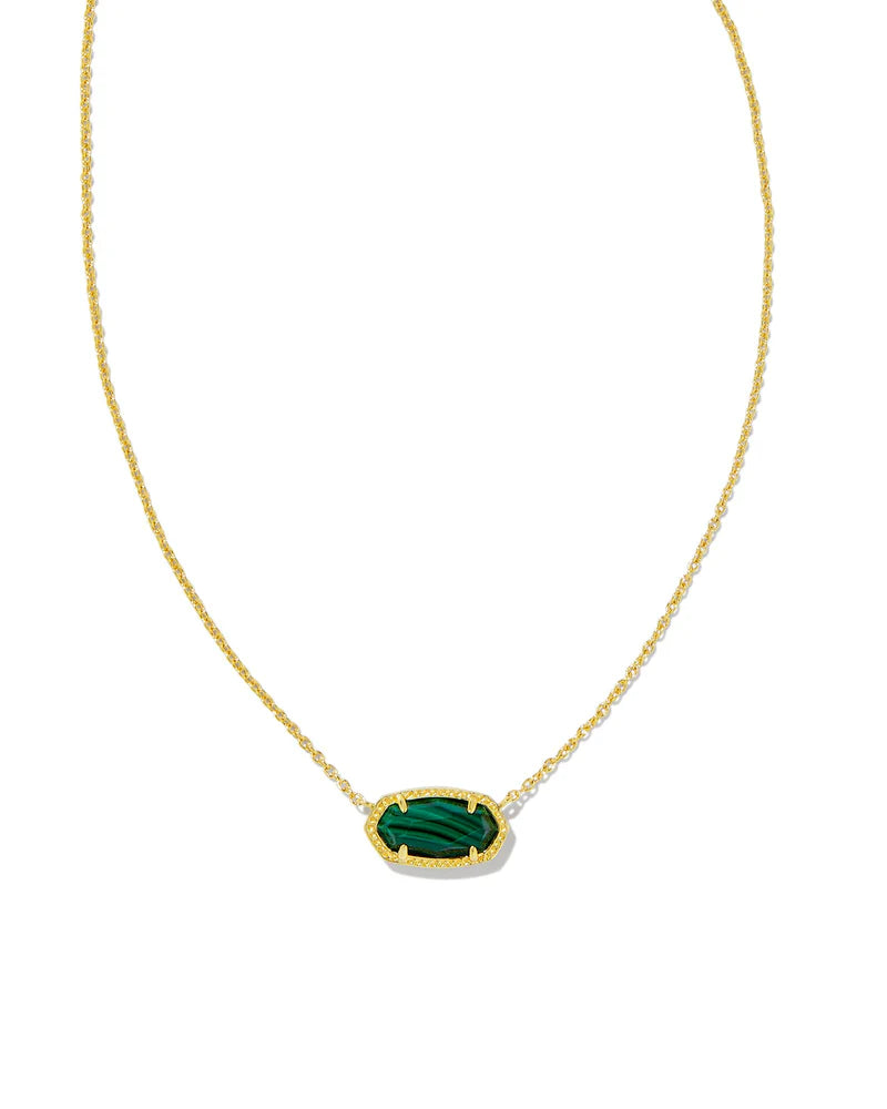 Elisa Gold Opal Pendant Necklace
