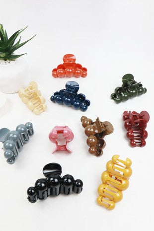 Assorted Color Pearl Hair Claw