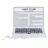 Face to Face Domino Set Book Box - Lake Club