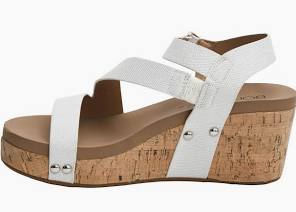 rain check wedges in ivory