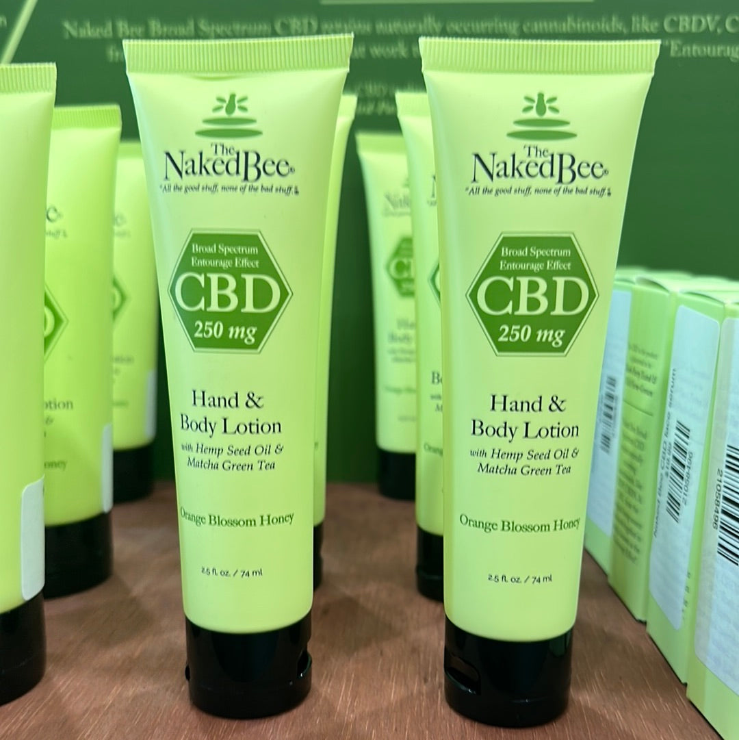 Naked Bee CBD Hand and Body Lotion
