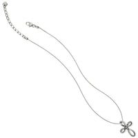 Interlok Infinity cross necklace