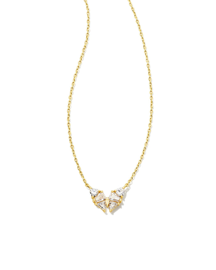 Blair Gold Butterfly Small Short Pendant Necklace