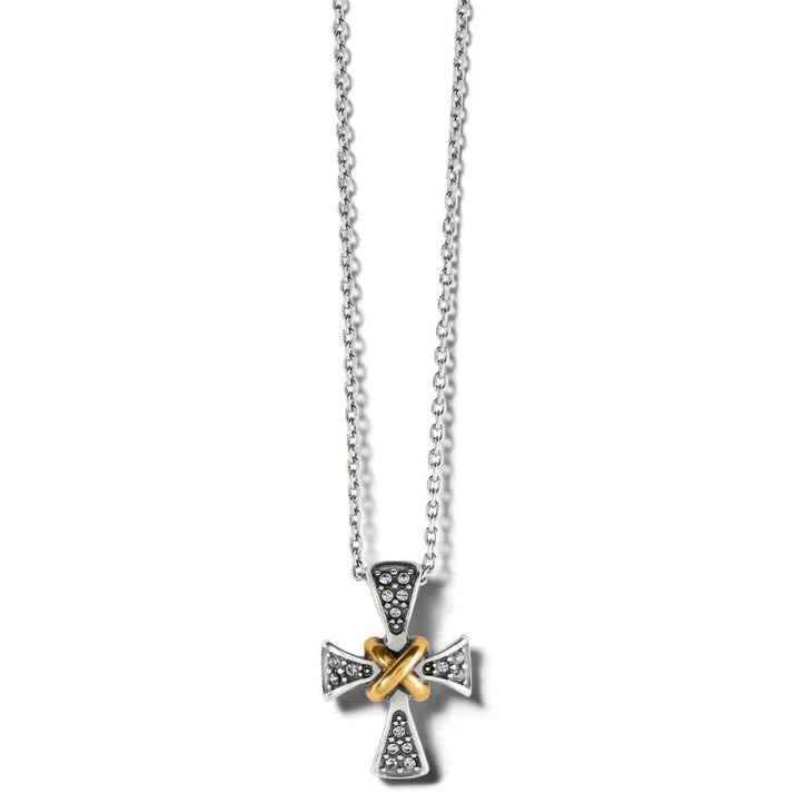 Meridian Cross Necklace