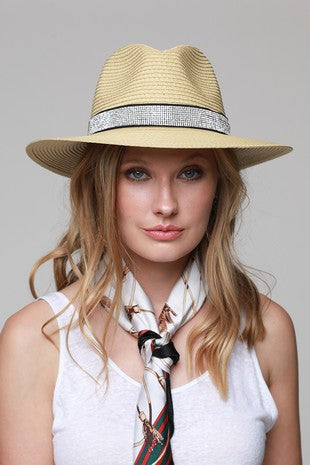 Wide Brim Panama hat