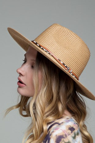 Panama Hat with Double Trim