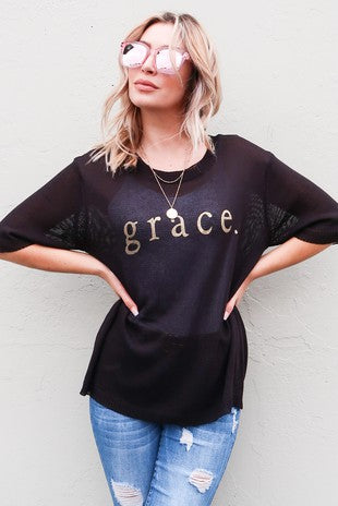 Grace sweater top