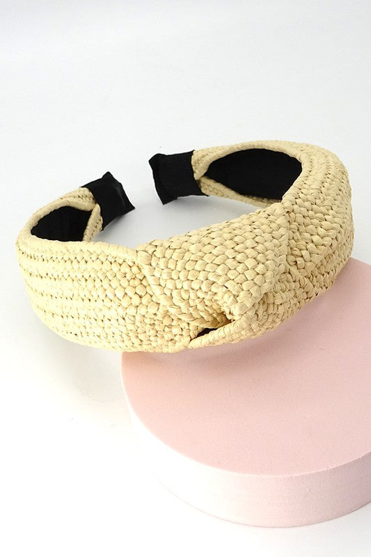 Wide Knotted Headband