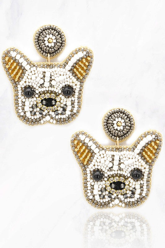 French Bulldog Earrings