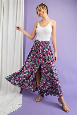 Floral Maxi Skirt