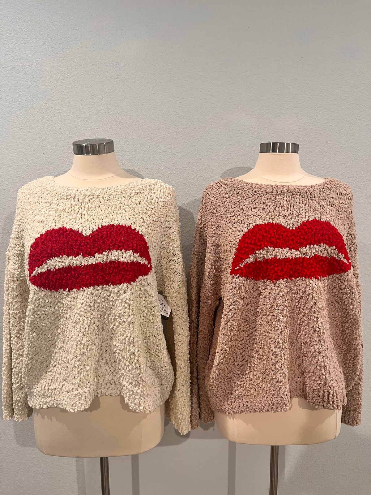 Oversized Lips Sweater