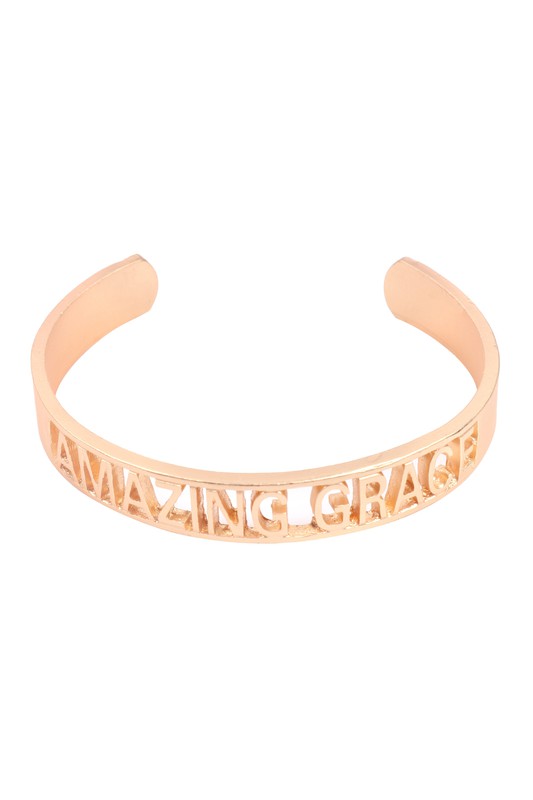 Amazing Grace Bangle Bracelet