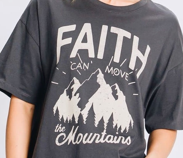 Faith Can Move Mountains Tee