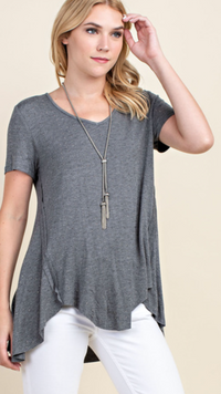 Short Sleeve All-Over Stones Top