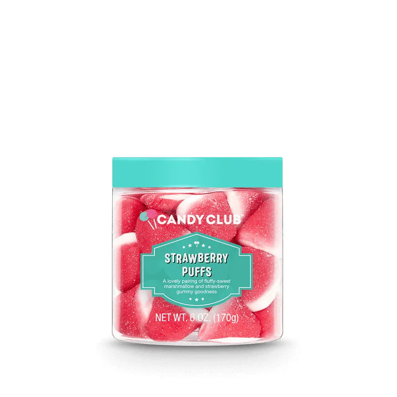 Candy Strawberry Puffs