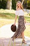 Off shoulder Cheetah dress