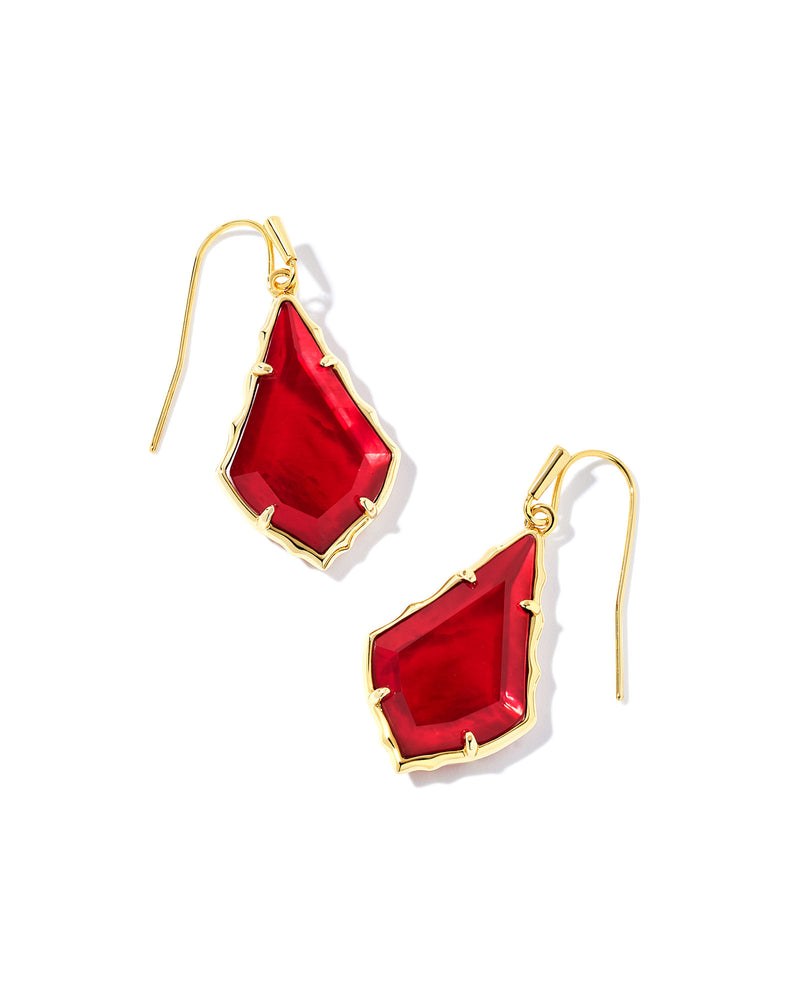 Small Faceted Alex Drop Earrings