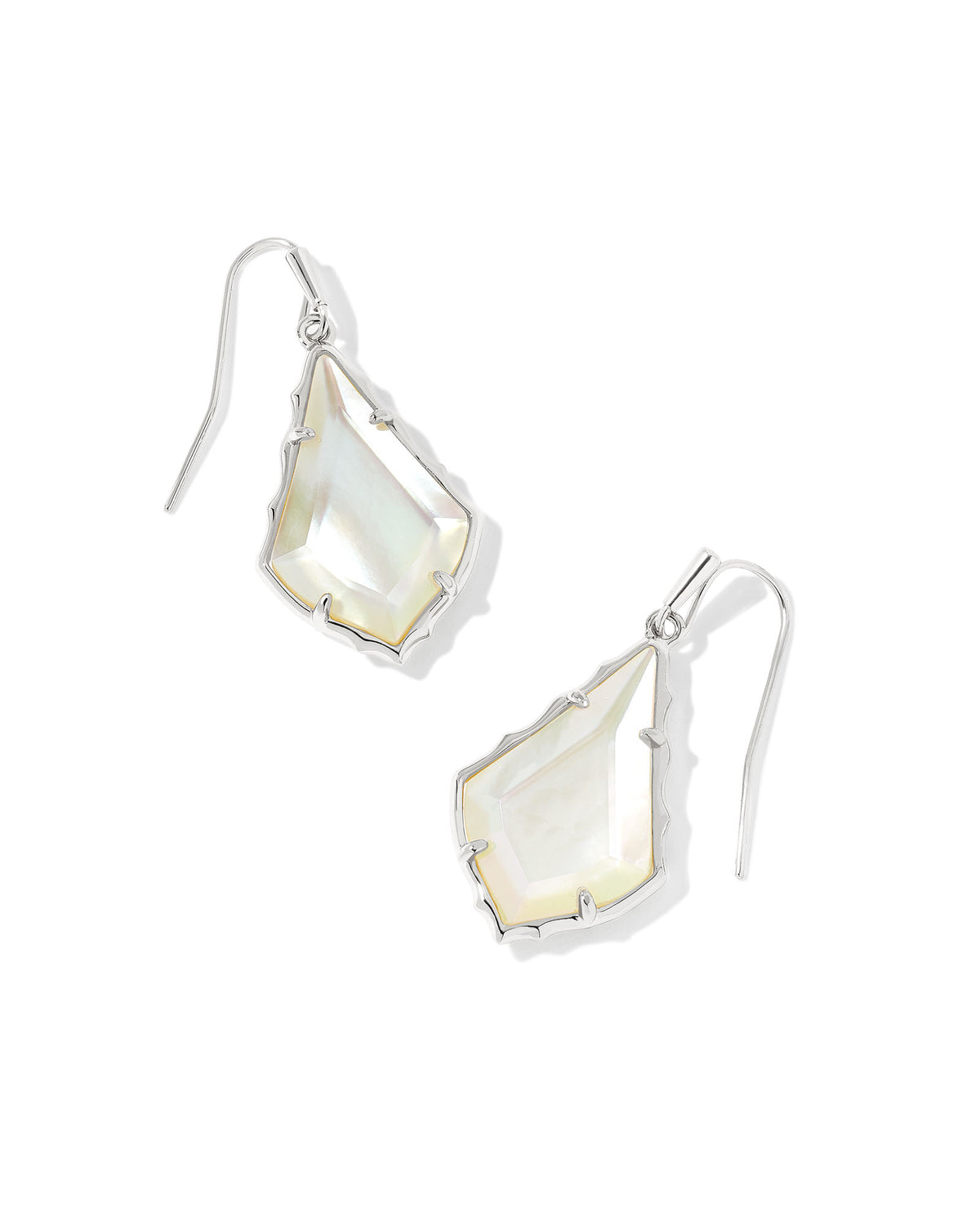 Small Faceted Alex Drop Earrings